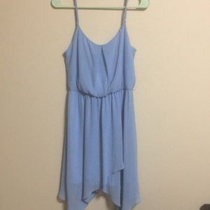 Blue light dress